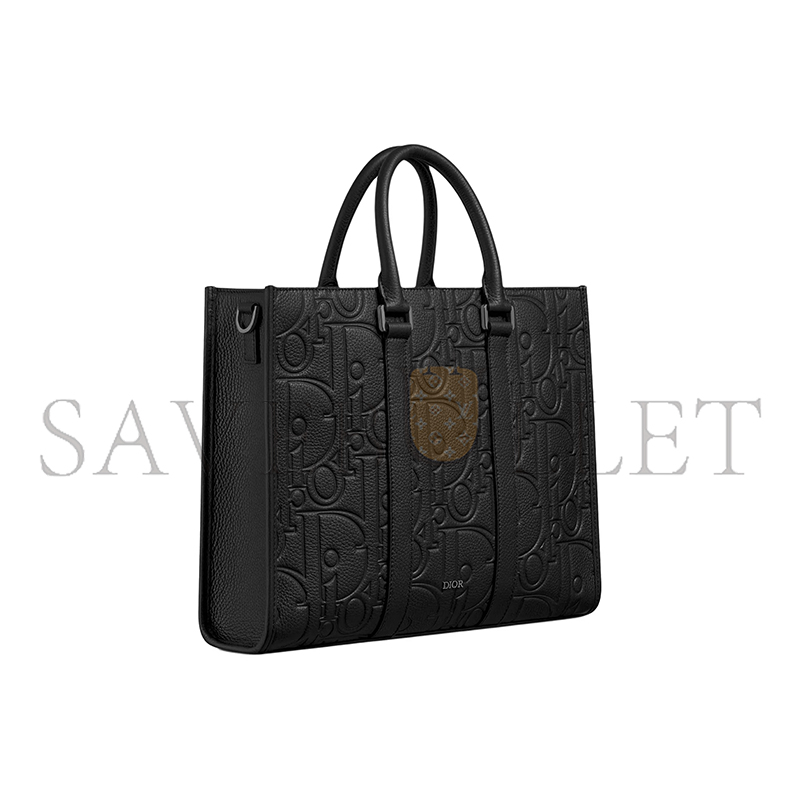 D*or medium east-west tote bag 1essh242llg-h00n (36*30*10cm)